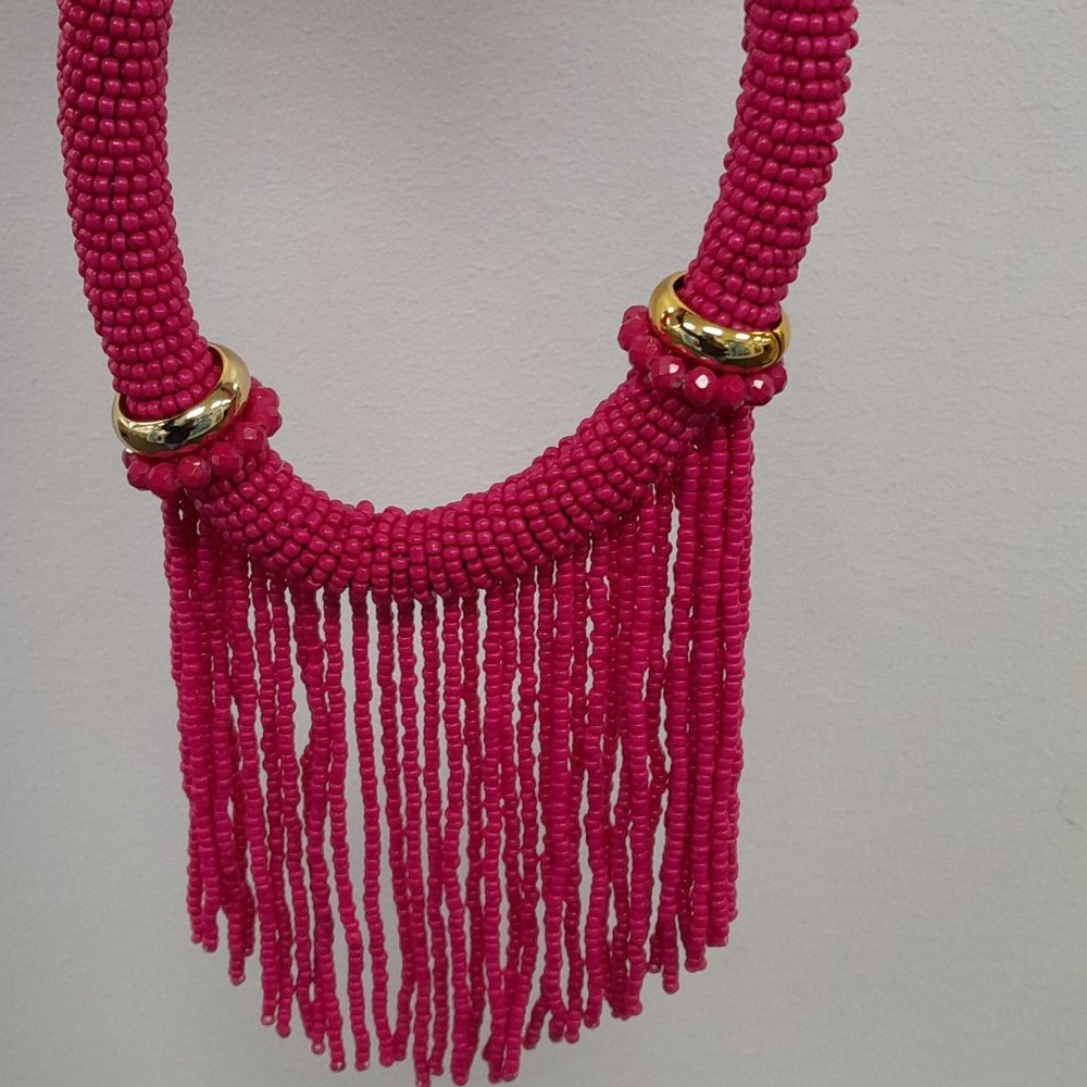 Beautiful Handmade Seed Necklace